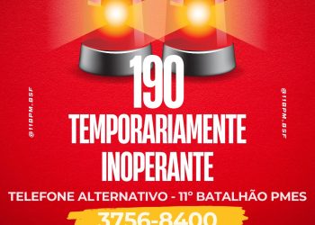 190 Temporariamente fora do ar
