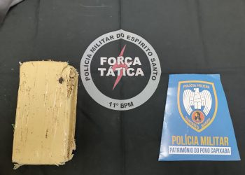 Militares da Força Tática de B.S.Francisco apreendem um quilo de crack no Pólo Industrial