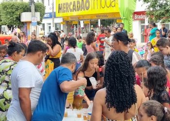 Inauguração de obras no bairro Vila Luciene em Barra de São Francisco foi uma festa realizada pela atual gestão