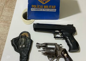 “Operação Força e presença” apreende armas e munições em Ecoporanga