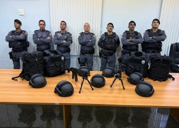 PMES reforça segurança com aquisição de novos capacetes balísticos e coletes híbridos
