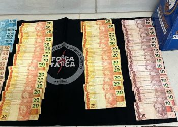 Polícia apreende dinheiro e prende foragido da justiça em Barra de São Francisco