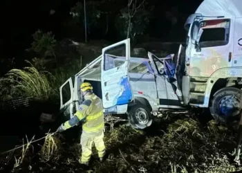 Acidente entre carreta e van deixa nove mortos em MG
