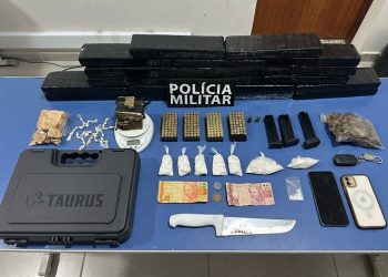 Apreensão de drogas e munições em São Mateus