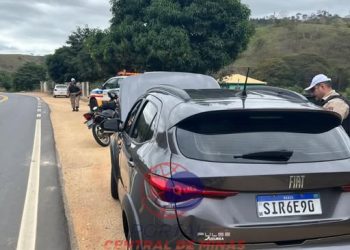 Veículo clonado é apreendido pela PM de Central de Minas