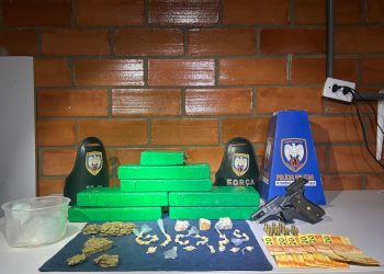 PM Prende 5 e Apreende Mais de 6 kg de Drogas no Bairro Colina em Operação de Alto Impacto