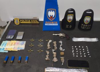 Operação Conjunta Prende Traficante e Apreende Armas e Drogas em Barra de São Francisco