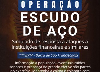 11º BPM Fará Simulação de Ataque a Banco