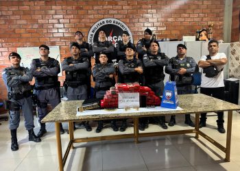 Polícia Militar do 11º Batalhão Apreende Quase 50 Kg de Drogas no Bairro Colina em Barra de São Francisco