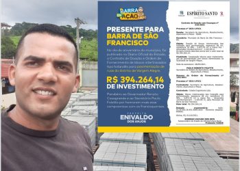 Vereador Elivan intensifica ações em Barra de São Francisco