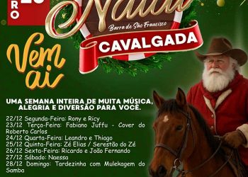 Barra de São Francisco se prepara para uma semana mágica de Natal com grandes shows e cavalgada