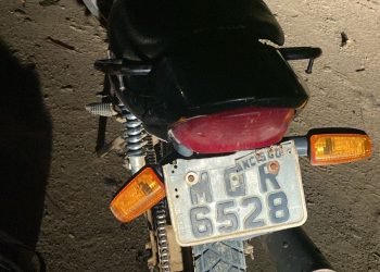 Força Tática do 11º BPM Recupera Moto Furtada