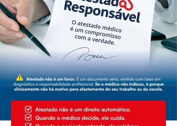 Prefeitura orienta sobre novas regras para atestados médicos e afastamentos de servidores