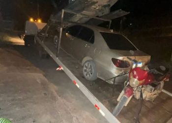 Direção perigosa termina com carro apreendido em Água Doce do Norte no Norte do ES