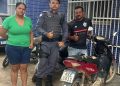 Motocicleta é recuperada pela PM na saída para Colatina em Barra de São Francisco