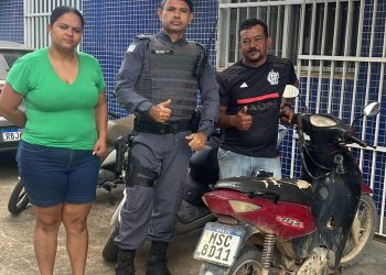 Motocicleta é recuperada pela PM na saída para Colatina em Barra de São Francisco
