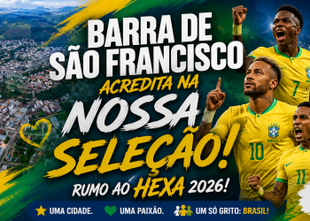 Prefeitura de Barra de São Francisco promove atividades esportivas em clima de Copa do Mundo 2026
