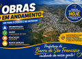 Barra de São Francisco vive maior ciclo de desenvolvimento de sua história com dezenas de obras e novos investimentos