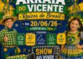 Tradição, alegria e cultura: Escola Vicente Amaro realiza o XXVI Arraiá “Raízes do Brasil” neste sábado em Barra de São Francisco