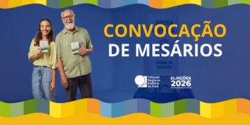 Convocação de mesários para eleição 2026