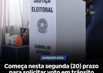Vai viajar no dia da eleição? Prazo para solicitar o voto em trânsito começa nesta segunda-feira