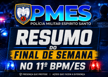 Final de semana é marcado por homicídio em Mantenópolis e ações policiais na região do 11º BPM
