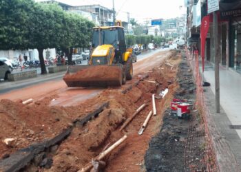 Calçadão avança em Barra de São Francisco e promete valorizar o comércio