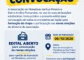 Moradores da Rua Mineira e Irmãos Fernandes são convocados para novas eleições da associação
