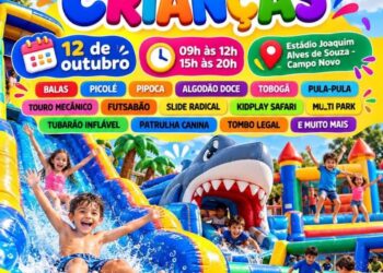 Festa das Crianças promete transformar Campo Novo em um grande parque de diversão no dia 12 de outubro